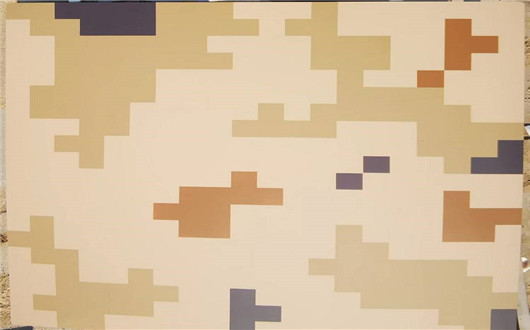 万州荒漠迷彩漆喷涂